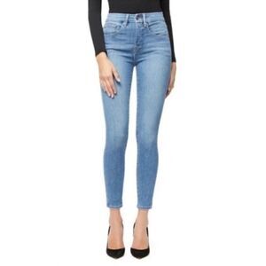 Good American Good Legs Crop Skinny Jeans GLC899T Size 18